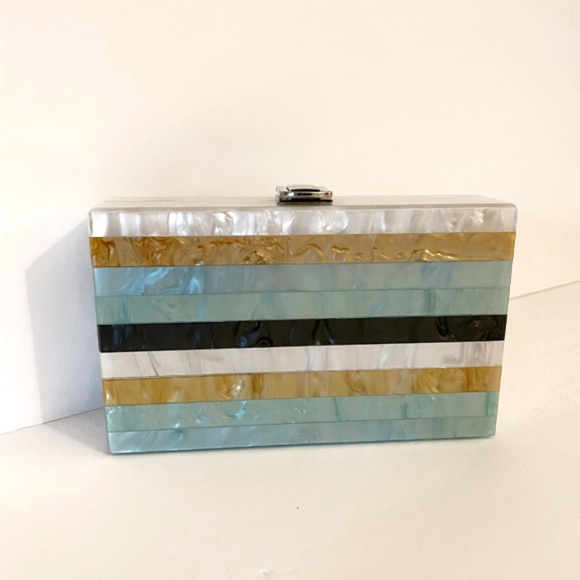 LUCITE EVENING BAG NWT - Picture 4 of 8